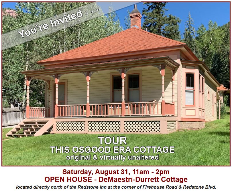 Open House - Redstone Historical Society